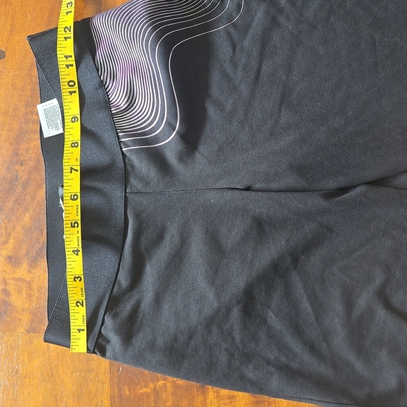 NWT Adidas Holiday Shine Black Graphic Leggings Size Small - Picture 7 of 16